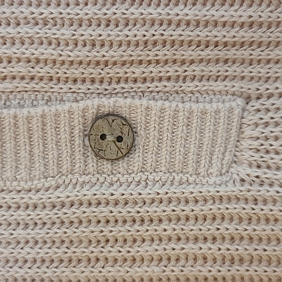 Free People Beach Picnic Sweater Mini Dress Oversized Size S Color: Natural - Picture 4 of 14